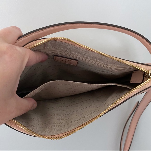 Ralph Lauren Tasmine Perforated Crossbody Bag - Picture 11 of 11